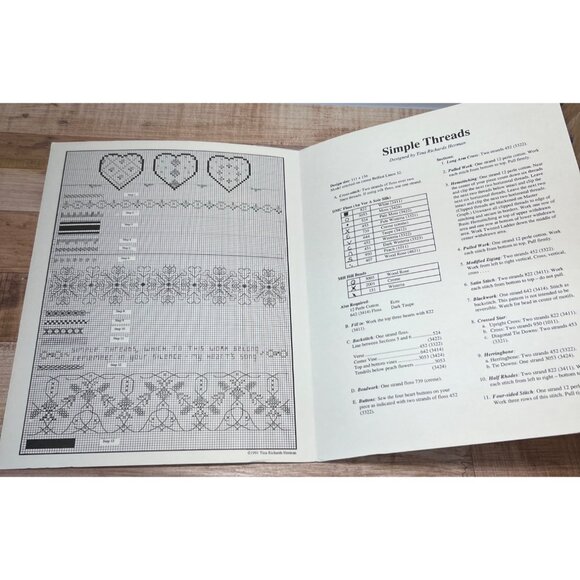 Shepherds Bush Simple Threads Cross-Stitch Pattern Booklet - Picture 3 of 3
